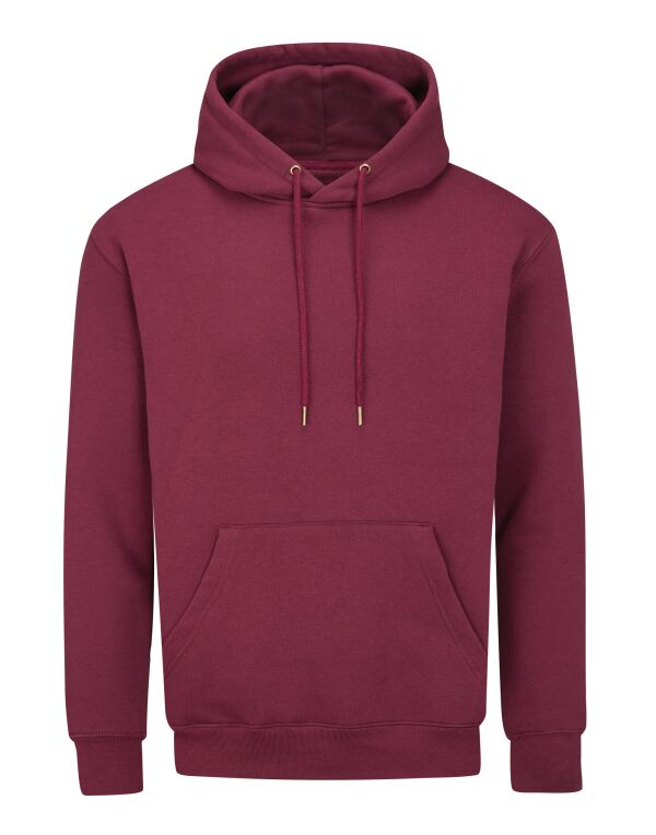 M04 Burgundy Essential Organic Hoodie
