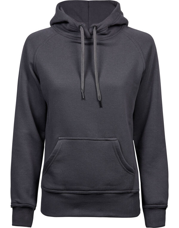 TJ5431 Tee Jays Ladies’ Hooded Sweatshirt Dark Grey