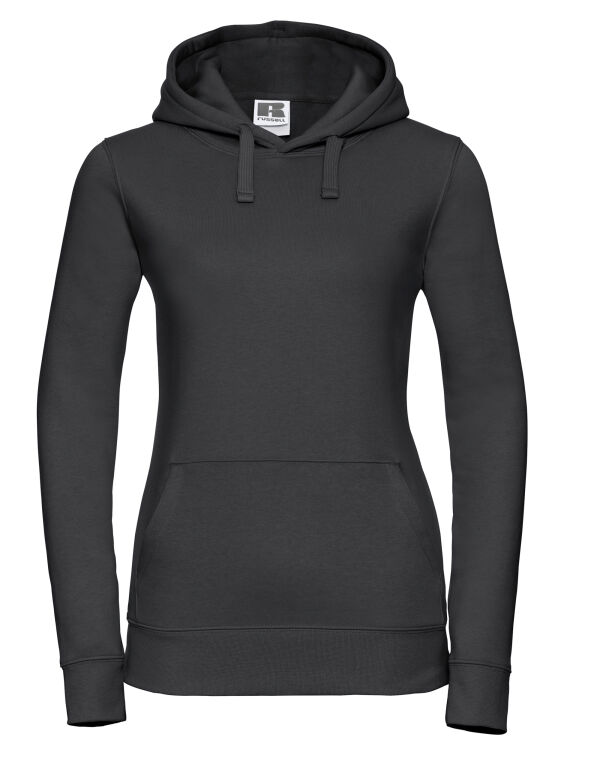 265F Russell Ladies’ Authentic Hooded Sweat Black