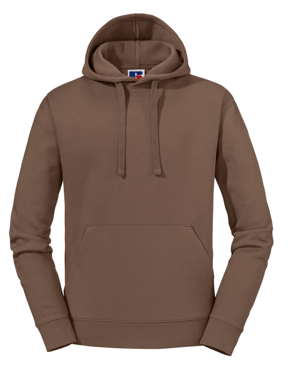 265M Russell Men’s Authentic Hooded Sweat Mocha