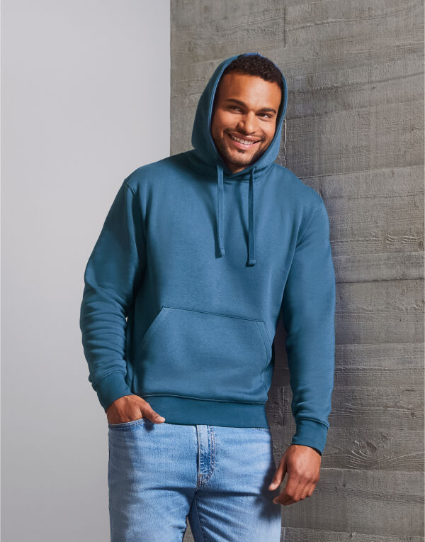 265M Russell Men’s Authentic Hooded Sweat Indigo