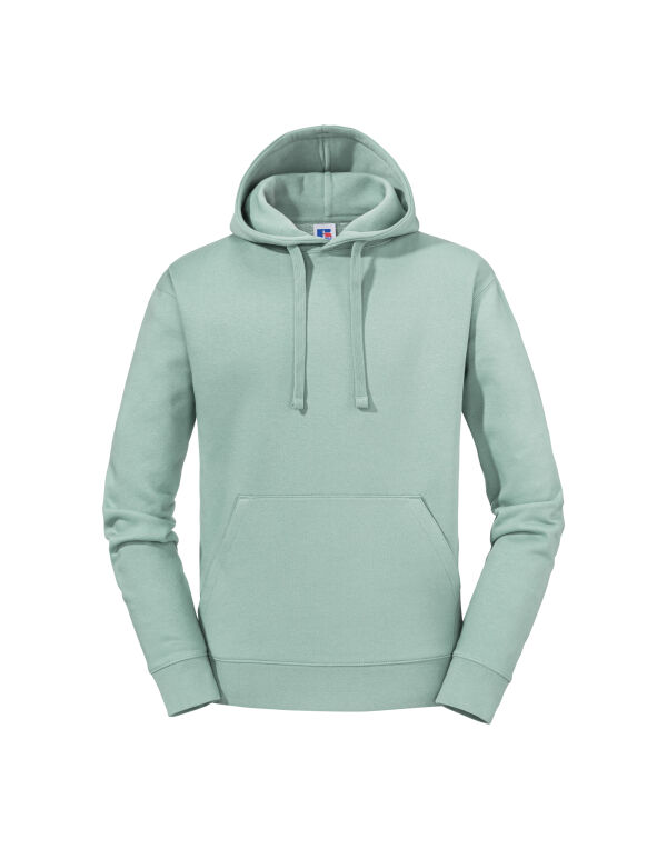 265M Russell Men’s Authentic Hooded Sweat Eucalyptus Green