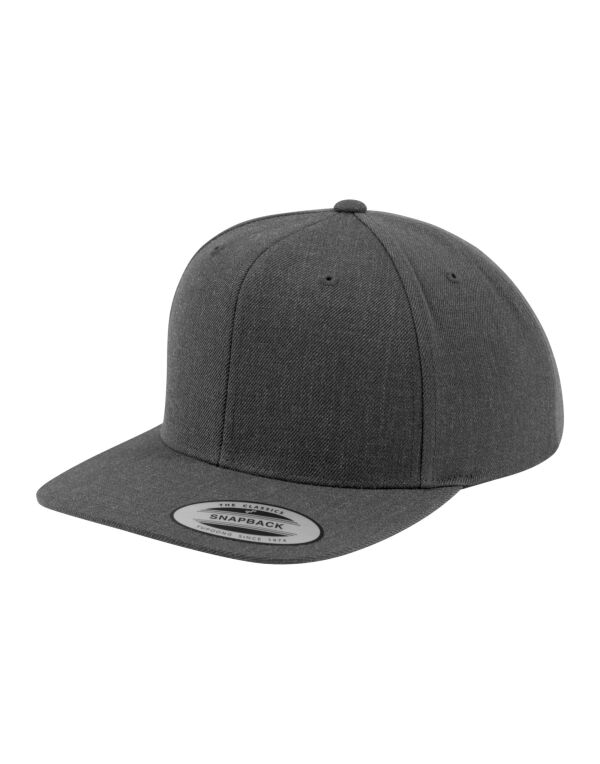 6089M Flexfit Classic Snapback Cap Dark Grey/Dark Grey