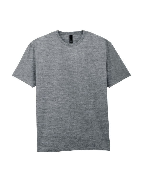 3000 GILDAN Light Cotton Adult T-Shirt Graphite Heather