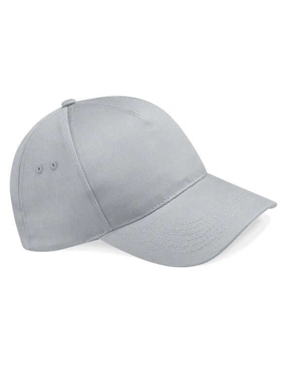 B15 Beechfield Ultimate 5 Panel Cap Light Grey B15 Beechfield Ultimate 5 Panel Cap Light Grey