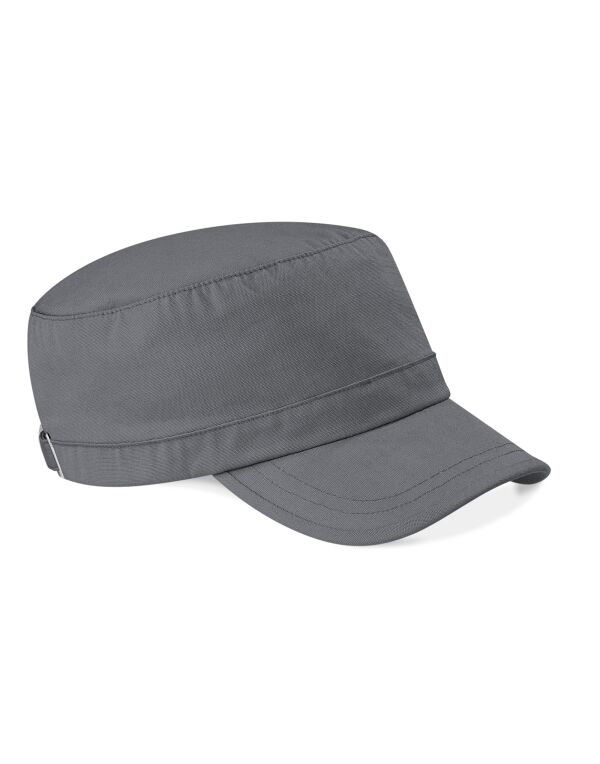 B34 Beechfield Army Cap Graphite Grey