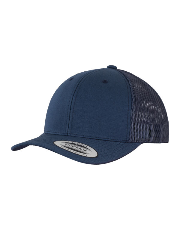 6606 Flexfit Retro Trucker Cap Navy