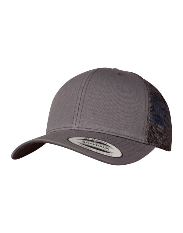 6606 Flexfit Retro Trucker Cap Dark Grey 6606 Flexfit Retro Trucker Cap Dark Grey