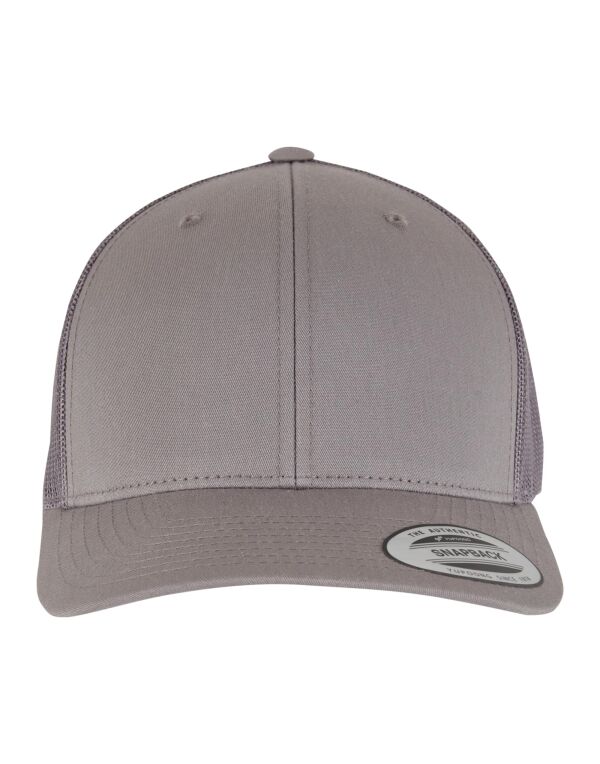 6606 Flexfit Retro Trucker Cap Steel Grey 6606 Flexfit Retro Trucker Cap Steel Grey