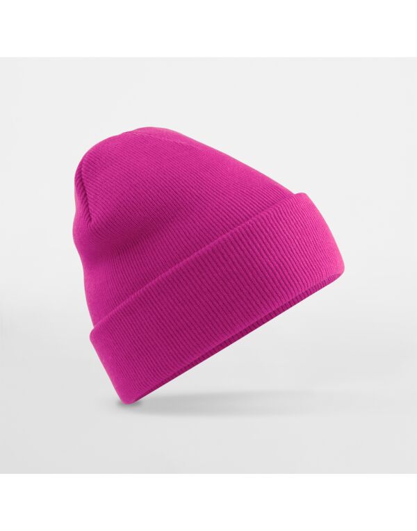 B45 Beechfield Original Cuffed Beanie Festival Fuchsia