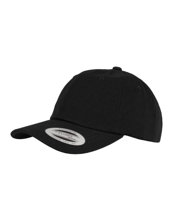 6245CM Flexfit Low Profile Cotton Twill Cap Black 6245CM Flexfit Low Profile Cotton Twill Cap Black