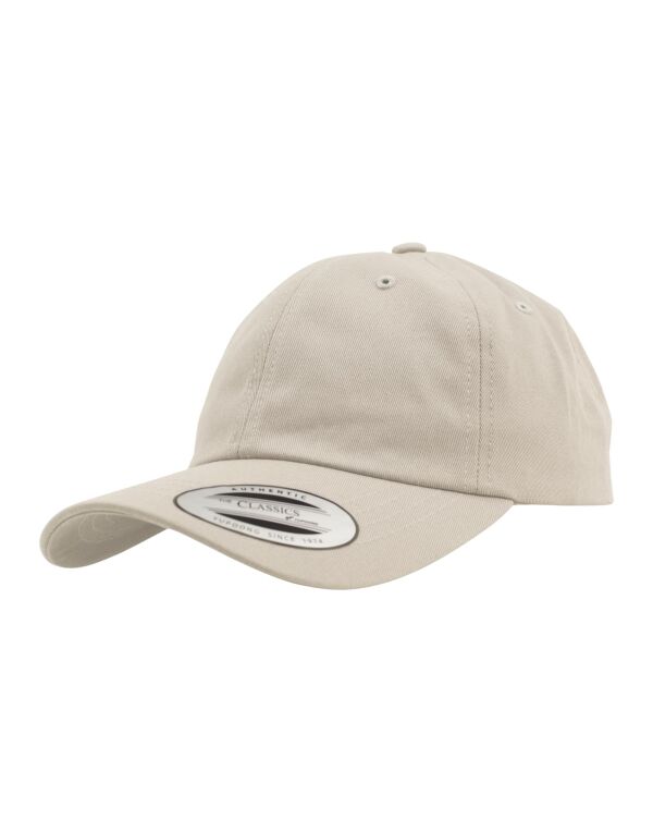 6245CM Flexfit Low Profile Cotton Twill Cap Stone