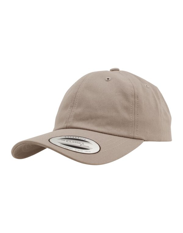6245CM Flexfit Low Profile Cotton Twill Cap Khaki