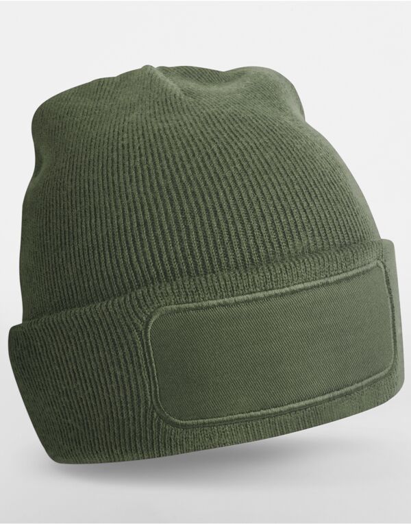 B445 Beechfield Original Patch Beanie Olive Green B445 Beechfield Original Patch Beanie Olive Green
