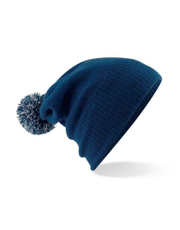 B450 Beechfield Snowstar Beanie French Navy/Light Grey B450 Beechfield Snowstar Beanie French Navy/Light Grey