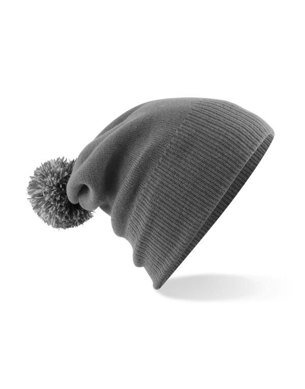 B450 Beechfield Snowstar Beanie Graphite Grey/Light Grey B450 Beechfield Snowstar Beanie Graphite Grey/Light Grey