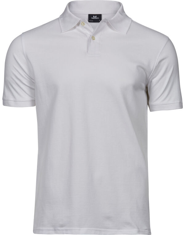 TJ1400 Tee Jays Men’s Heavy Polo White