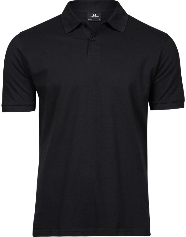 TJ1400 Tee Jays Men’s Heavy Polo Black