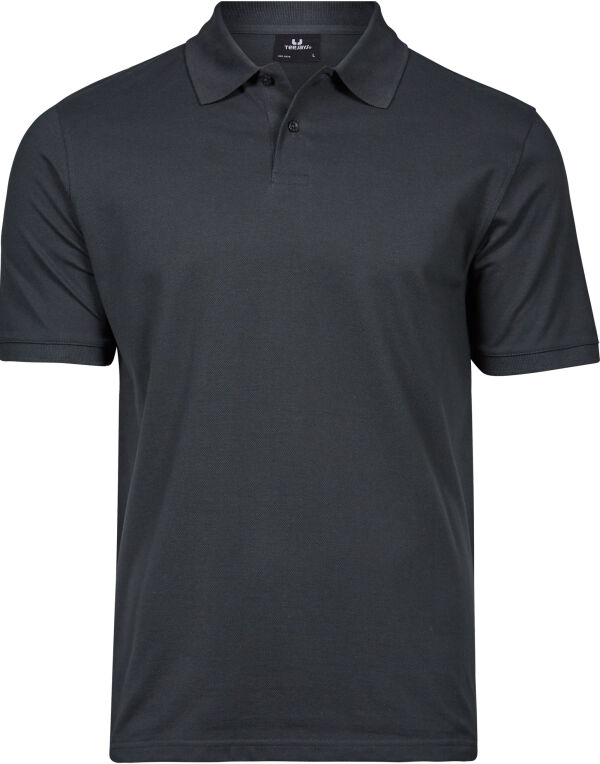 TJ1400 Tee Jays Men’s Heavy Polo Dark Grey