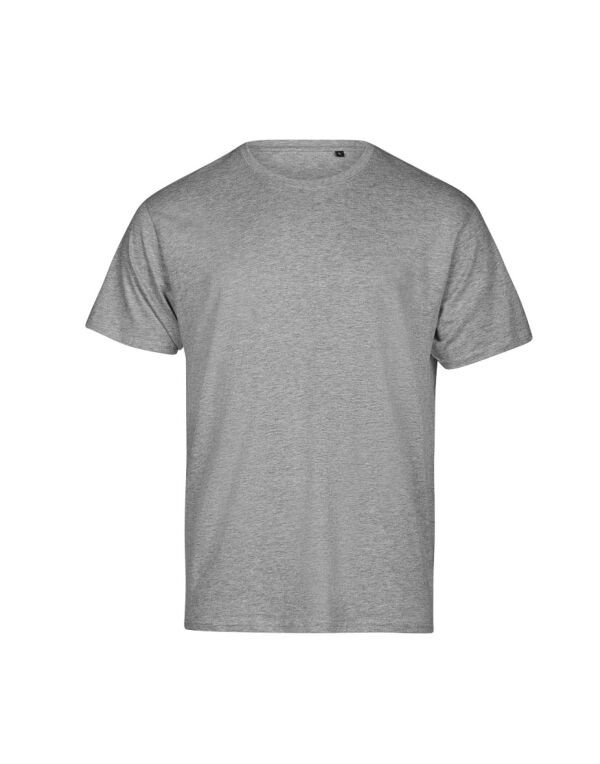 TJ1140 Tee Jays Unlabeled Tee Heather Grey