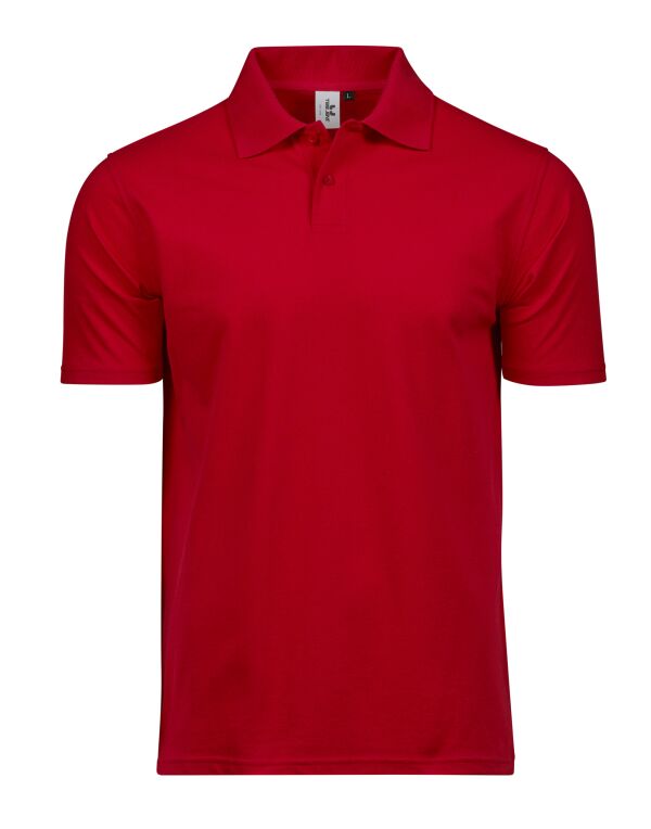 TJ1200 Tee Jays Power Polo Red
