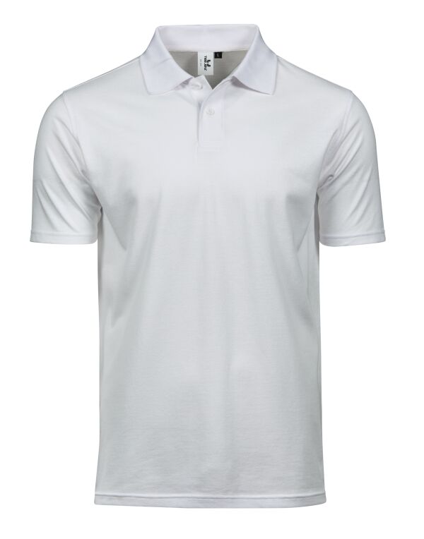 TJ1200 Tee Jays Power Polo White