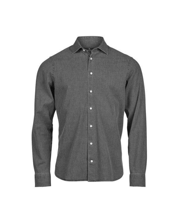 TJ4004 Tee Jays Denim Shirt Black Denim