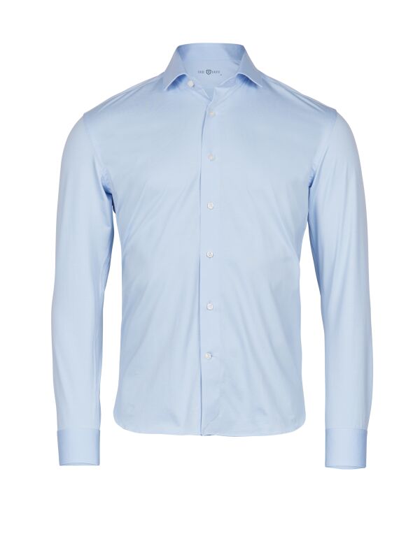 TJ4030 Tee Jays Active Stretch Shirt Light Blue