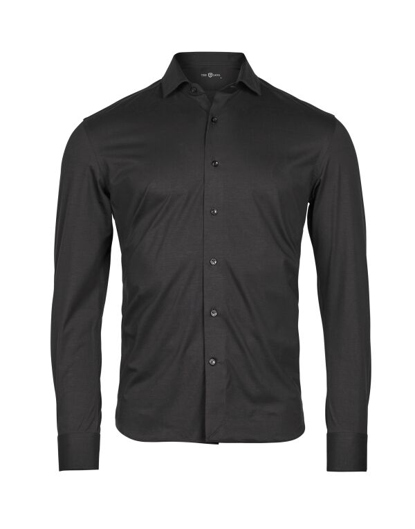 TJ4030 Tee Jays Active Stretch Shirt Black
