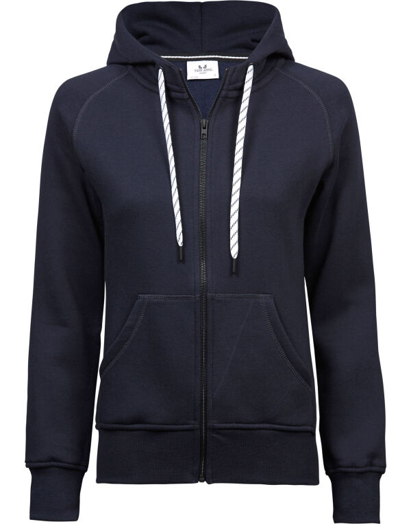 TJ5436 Navy Ladies’ Fashion Full Zip Hood TJ5436 Navy Ladies’ Fashion Full Zip Hood