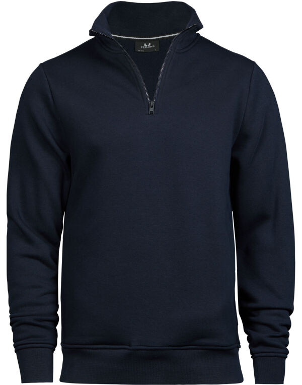 TJ5438 Tee Jays Half Zip Sweatshirt Navy