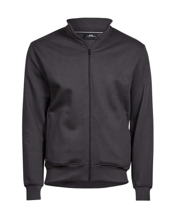 TJ5440 Dark Grey Men's Full Zip Sweatshirt