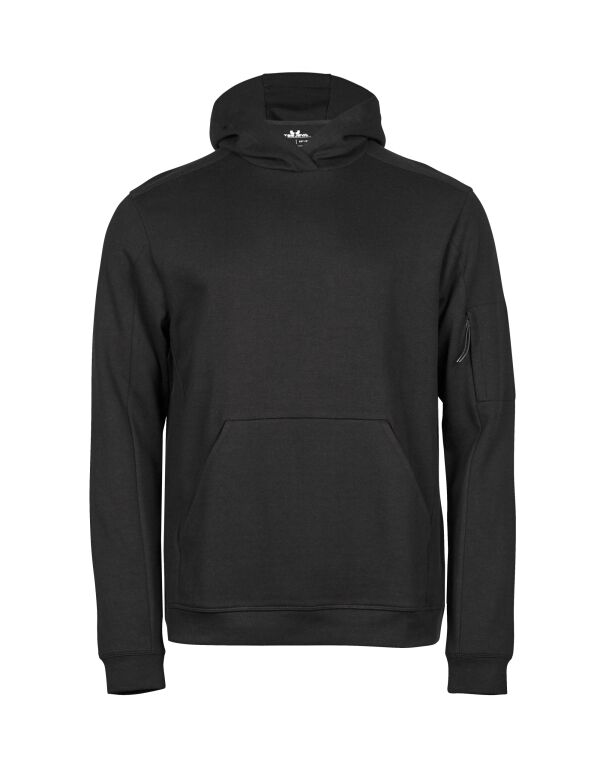 TJ5702 Tee Jays Athletic Hooded Sweat Black