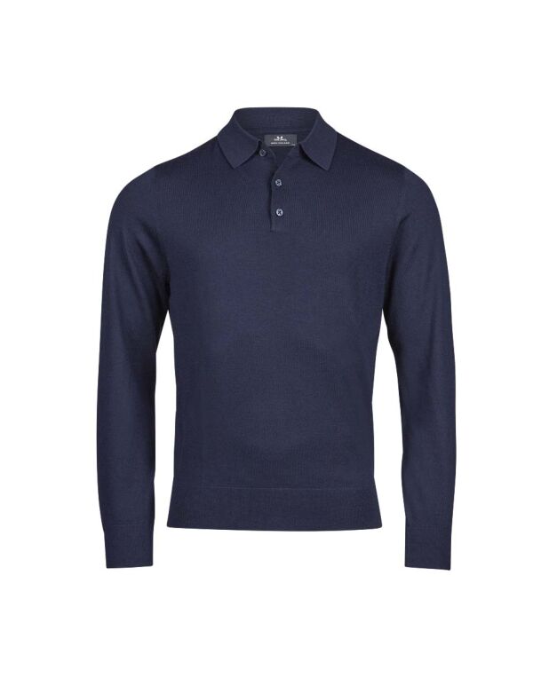 TJ6002 Tee Jays Polo Knit Navy