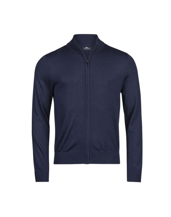 TJ6012 Tee Jays Full Zip Knit Navy