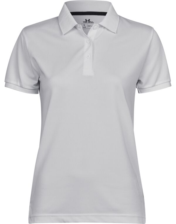 TJ7001 Tee Jays Women’s Club Polo White
