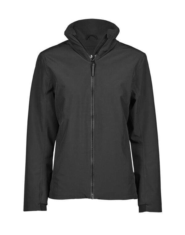 TJ9607 Tee Jays Ladies All Weather Jacket Black