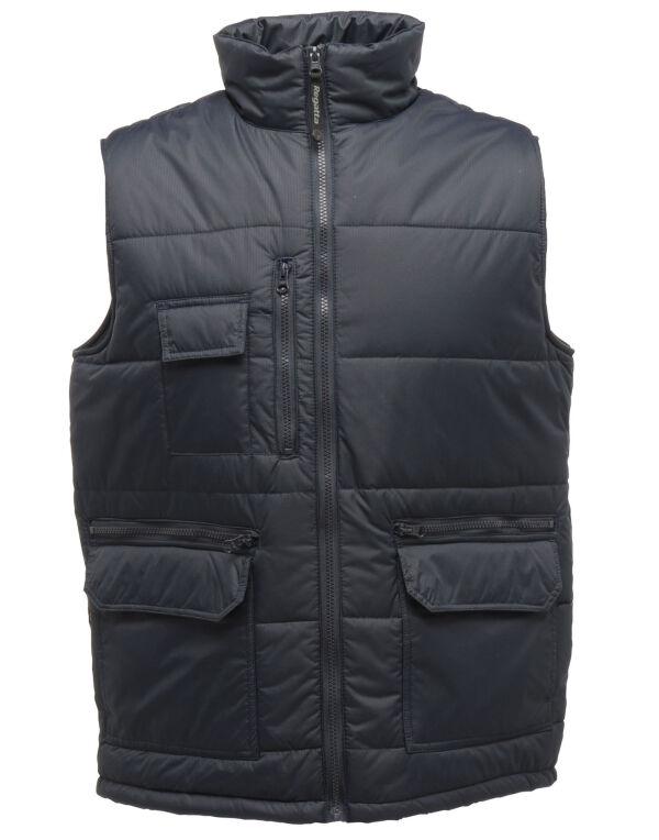 TRA803 REGATTA PROFESSIONAL Steller Multi-Zip Ripstop Bodywarmer Navy