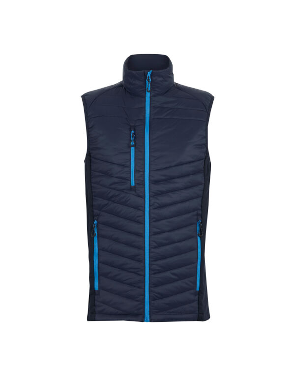 TRA894 REGATTA PROFESSIONAL Men’s Navigate Hybrid Bodywarmer Navy/ French Blue