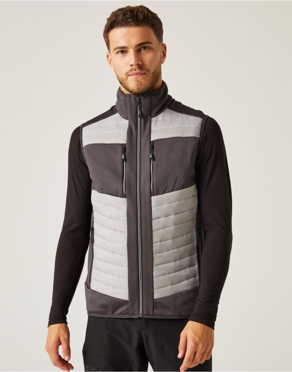 TRA905 Mineral Grey/Ash E-Volve Unisex Thermal Hybrid Bodywarmer