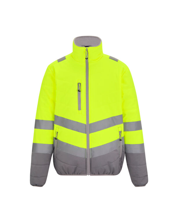 TRA943 Regatta High Visibility Hi-Vis Two-Tone Thermal jacket Hi-Vis Yellow