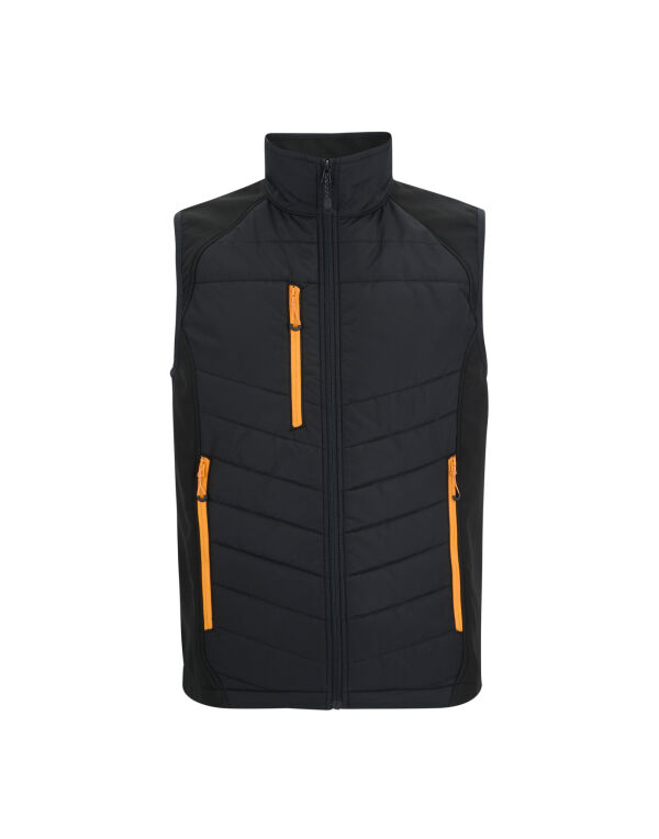 TRB203 Regatta Professional Pro Universal Bodywarmer Black Orange Pop