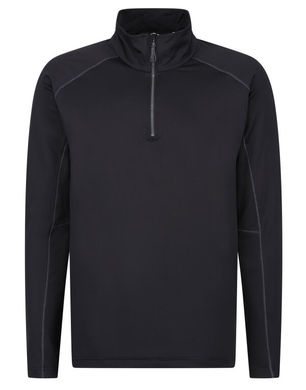 TRS240 Regatta Professional Core Stretch Half Zip Midlayer Black