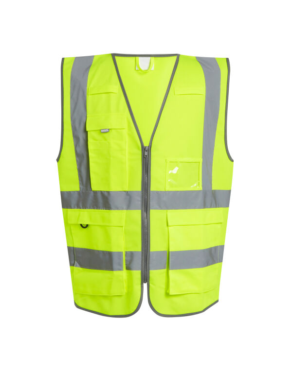 TRS251 Regatta High Visibility Hi Vis Executive Vest Hi-Vis Yellow