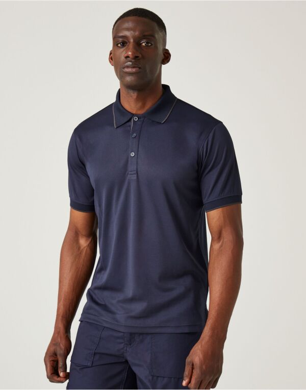 TRS264 REGATTA PROFESSIONAL Navigate Short Sleeve Polo Navy/Seal