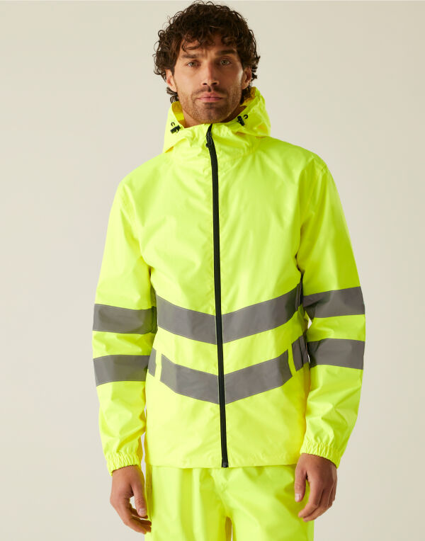 TRW497 Regatta High Visibility Pro Packaway Jacket Yellow