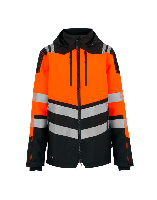 TRW550 Regatta High Visibility Hi-Vis X-PRO WTP Shell Jacket Class 2 Black/Hi-Vis Orange