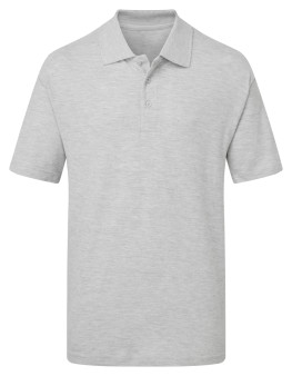 UCC003 Heather Grey UCC Everyday Polo