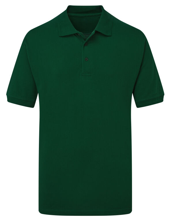 UCC004 Ultimate Clothing Company Heavyweight Polo Bottle Green