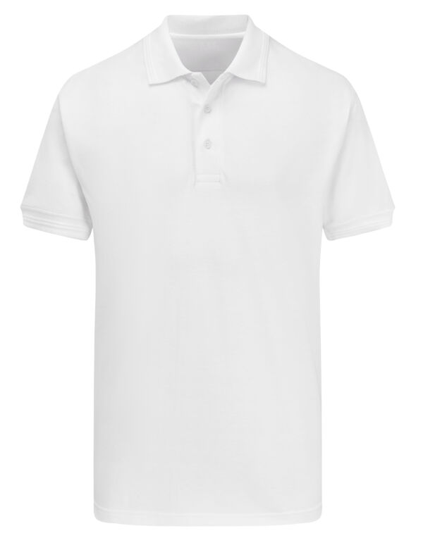 UCC031 Ultimate Clothing Company Classic Polo White UCC031 Ultimate Clothing Company Classic Polo White